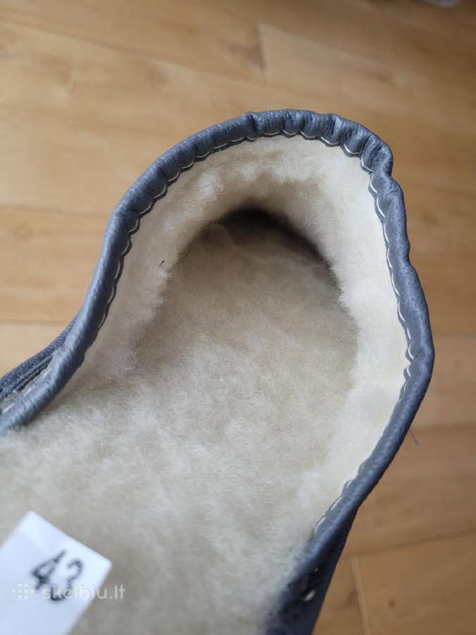 Šlepetės odinės 43 d., 28 cm., naujos - nuotraukos Nr. 2