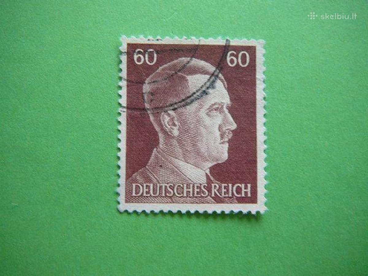 Vadas Vokietija 1941 (60pf) antsp. vkt797a