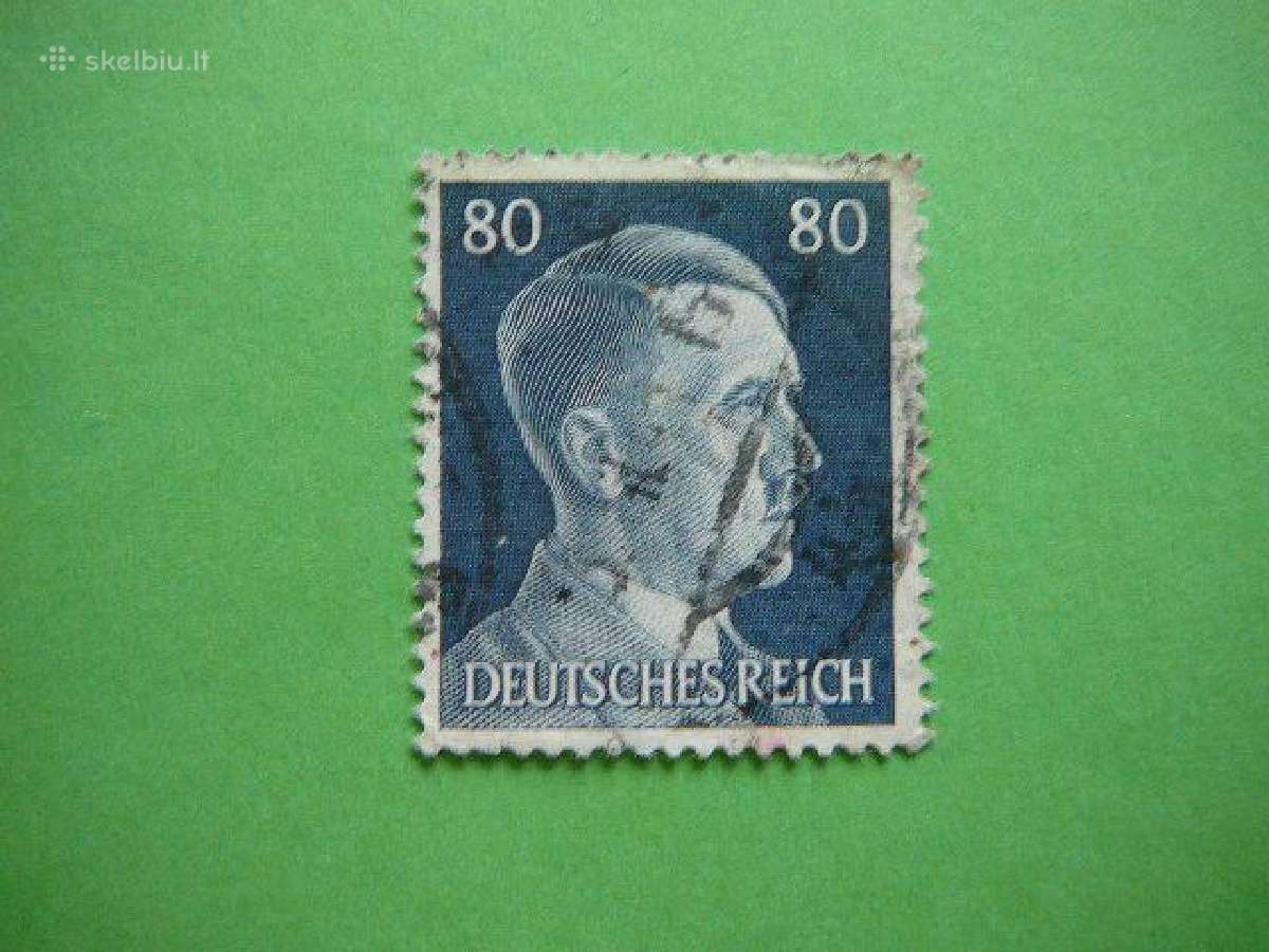 Vadas Vokietija 1941 (80pf) antsp. vkt798a