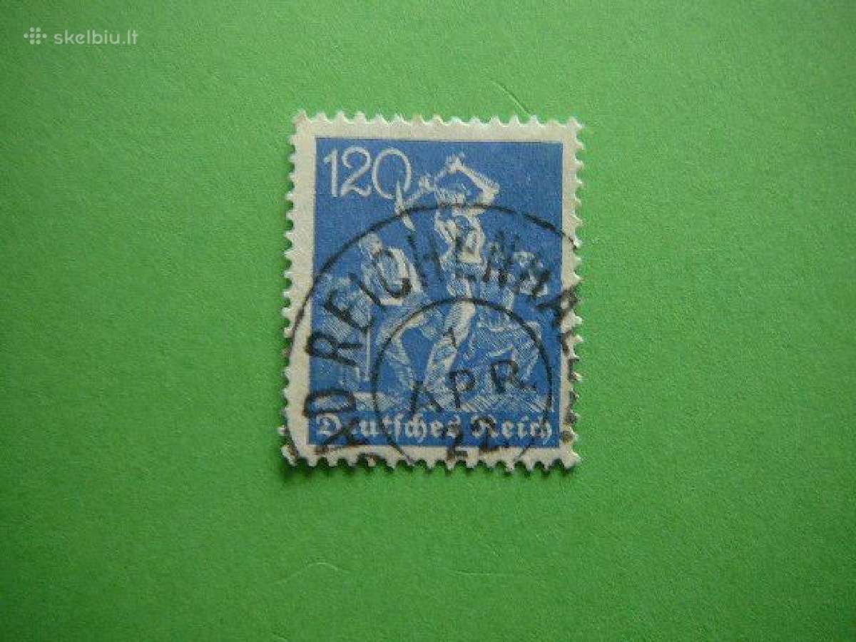 Kalnakasys Vokietija 1921 (120pf) wz1 vkt168a