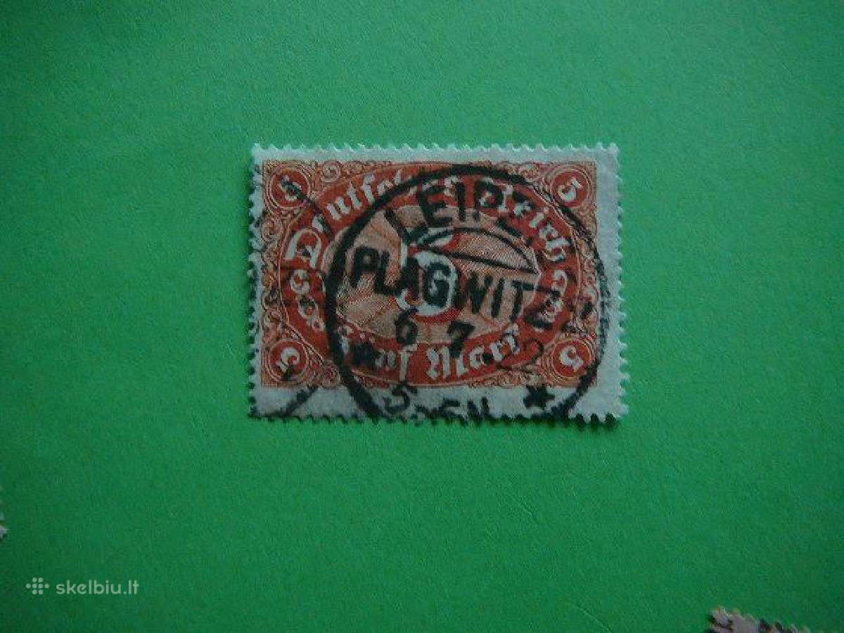 Standartai Vokietija 1922 (5m) wz2 vkt194a