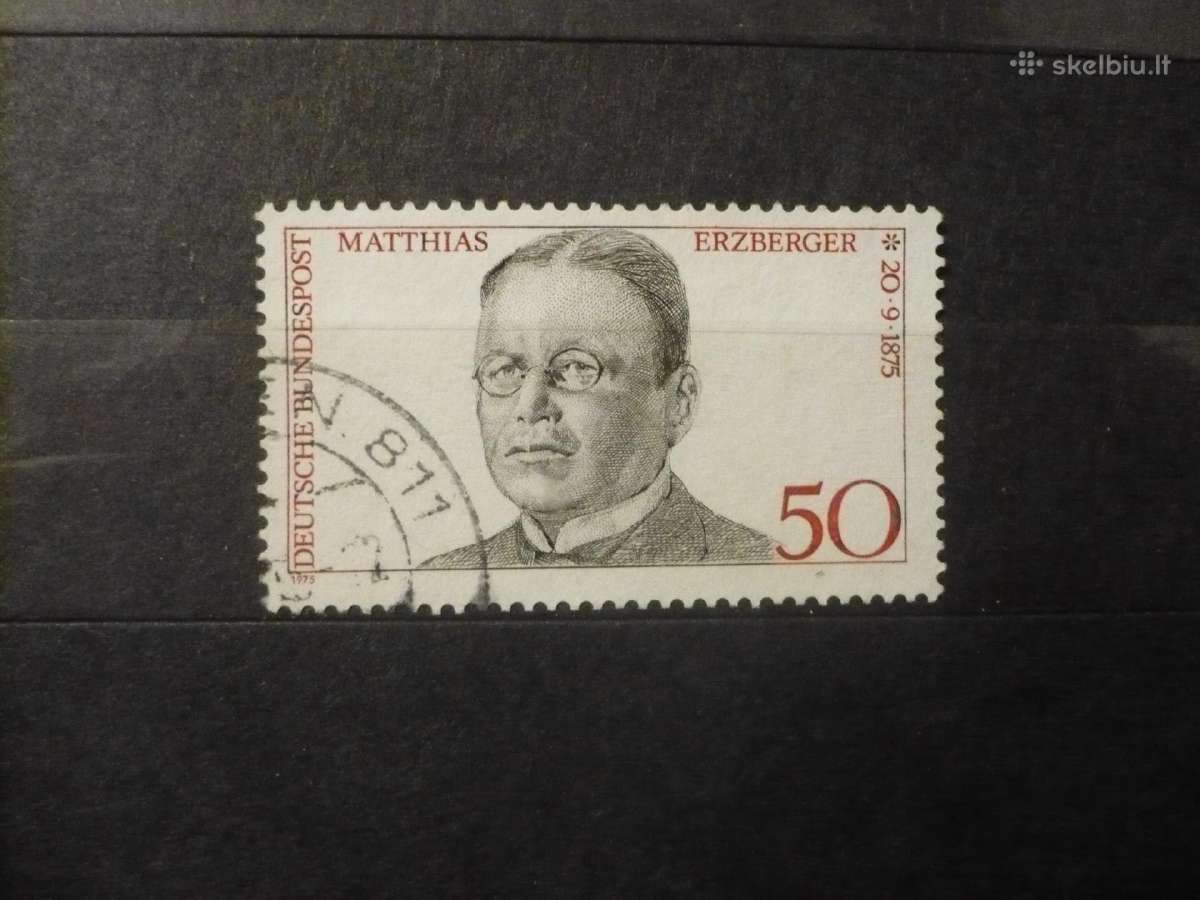 1975 m. 100-osios politiko Matthiaso Erzbergerio
