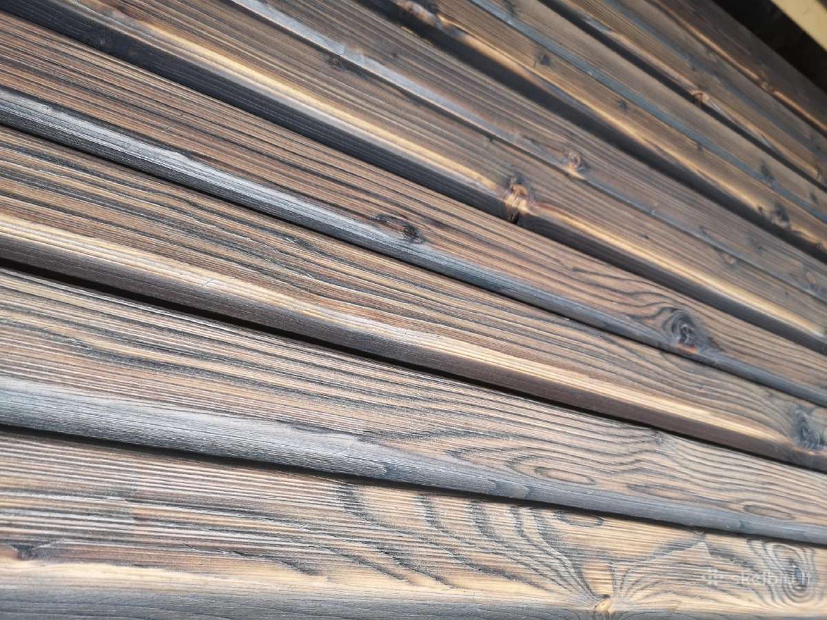 Deginta mediena (Shou Sugi Ban) Skalūno plokštelės - nuotraukos Nr. 14