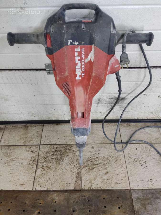 Hilti Te2000 -Avr kirstuvas - Skelbiu.lt