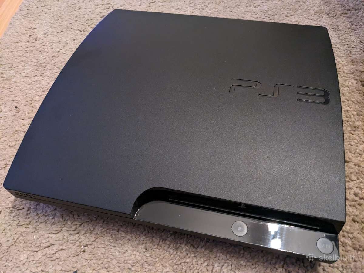 Atrištas PS3 slim 500gb + 105 žaidimai - nuotraukos Nr. 2