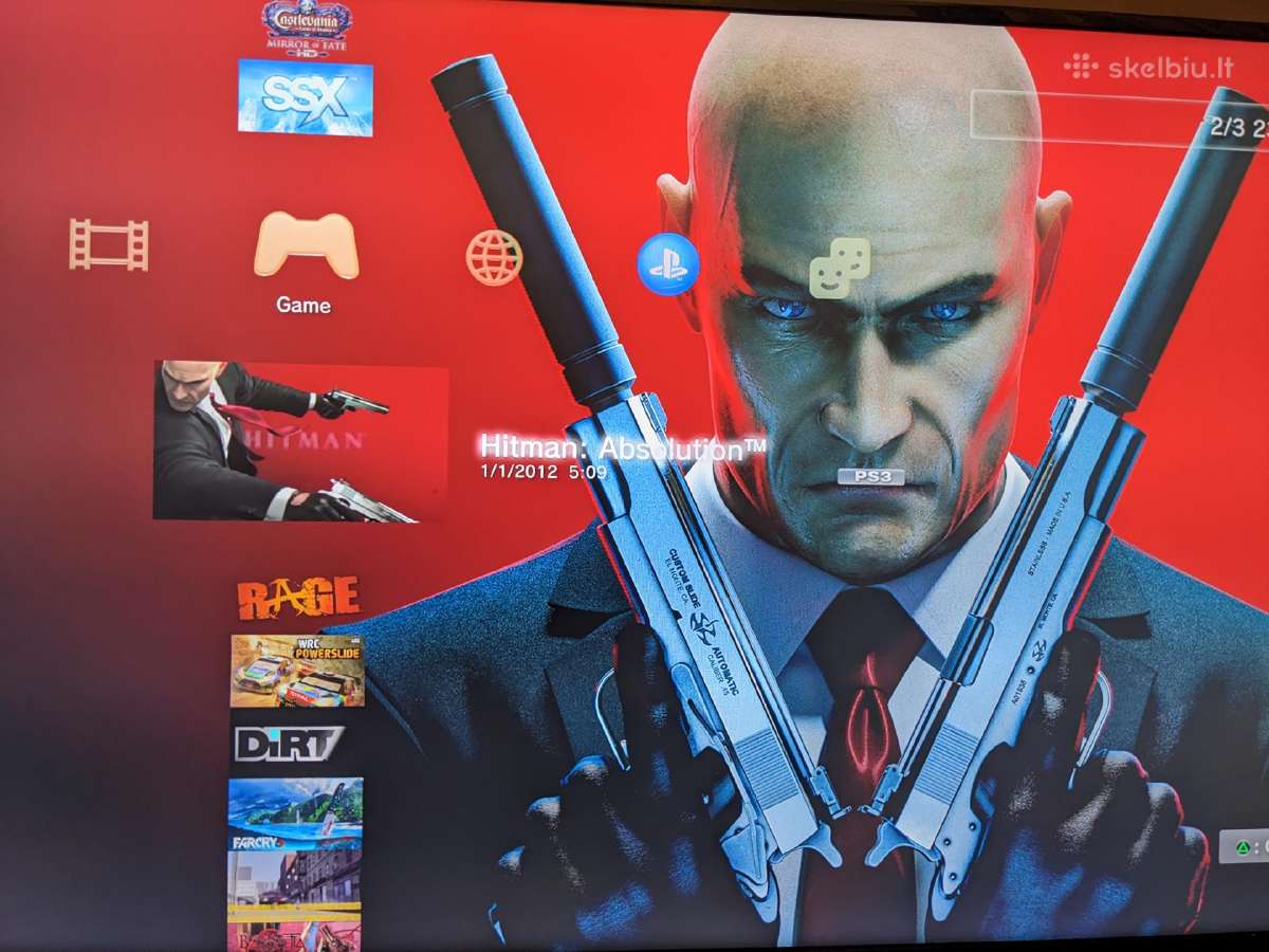 Atrištas PS3 slim 500gb + 105 žaidimai - nuotraukos Nr. 11