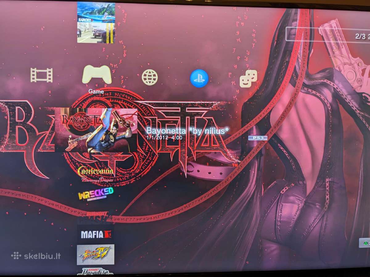 Atrištas PS3 slim 500gb + 105 žaidimai - nuotraukos Nr. 12