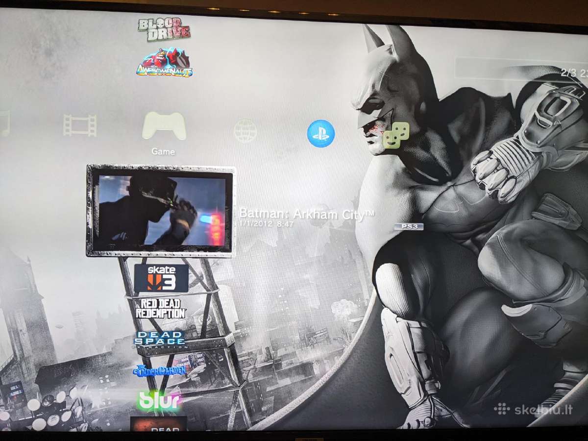 Atrištas PS3 slim 500gb + 105 žaidimai - nuotraukos Nr. 20