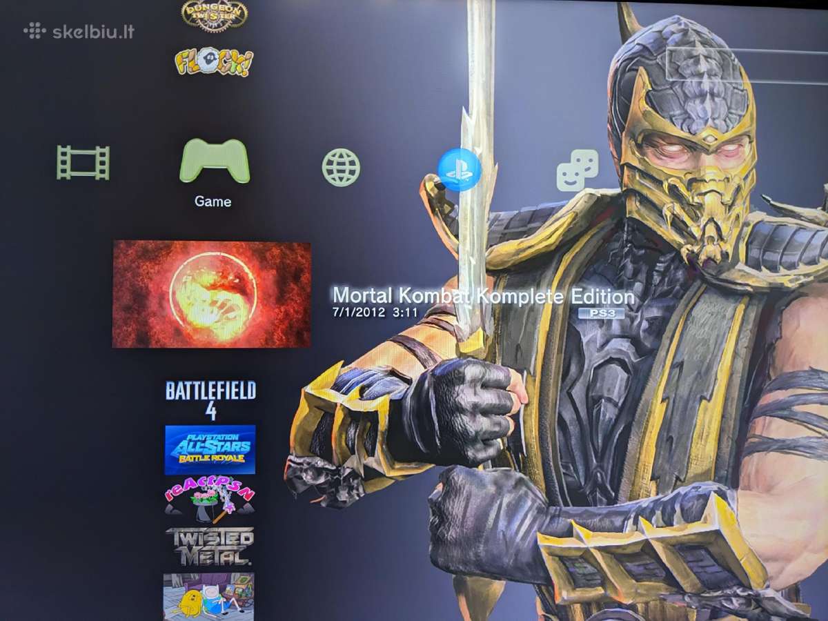 Atrištas PS3 slim 500gb + 105 žaidimai - nuotraukos Nr. 21