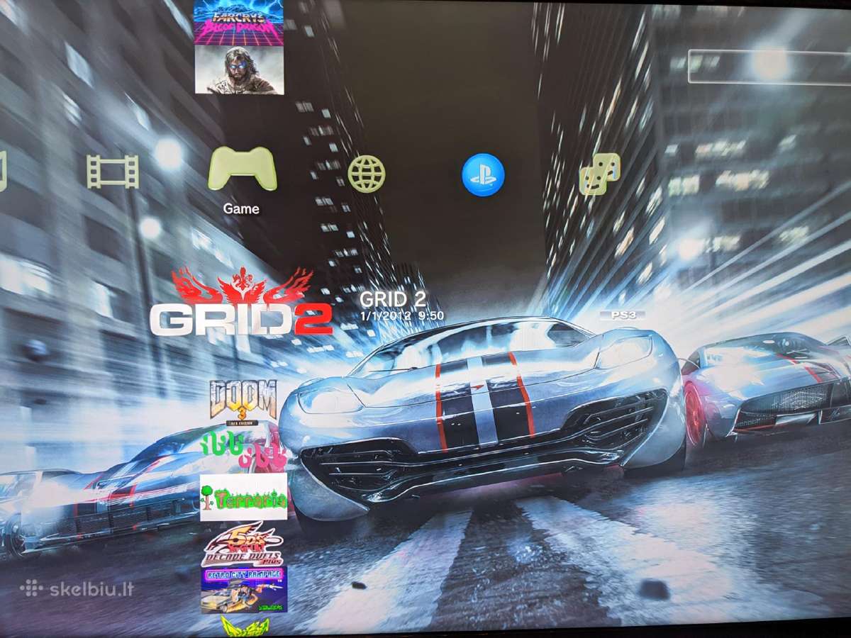 Atrištas PS3 slim 500gb + 105 žaidimai - nuotraukos Nr. 23