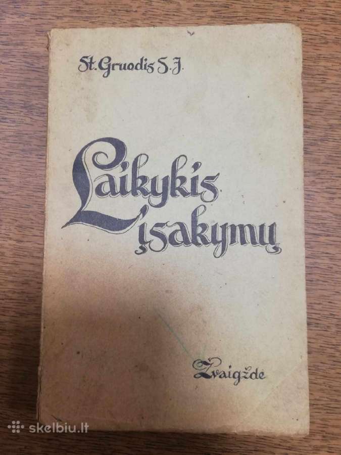 Laikykis isakimu