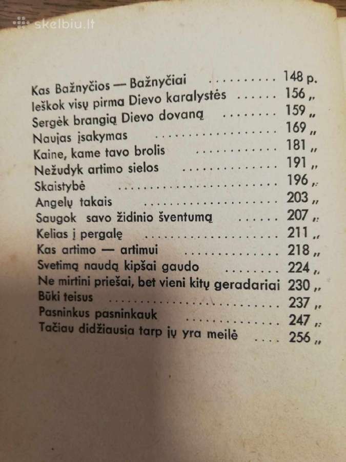 Laikykis isakimu - nuotraukos Nr. 3