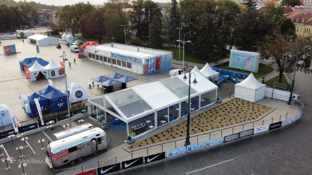 Paviljonų, palapinių ir renginių įrangos nuoma - nuotraukos Nr. 12