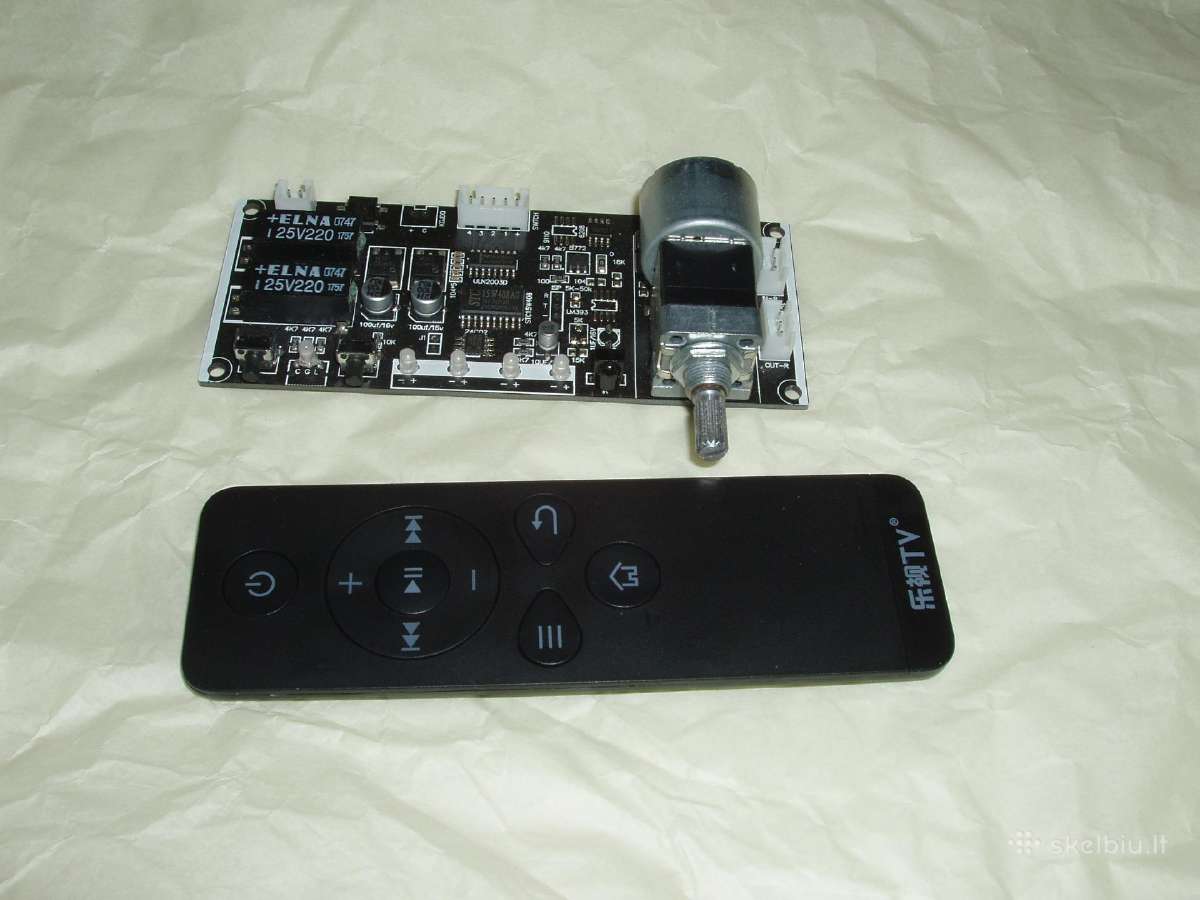 Distancinio valdymo audio stiprintuvas
