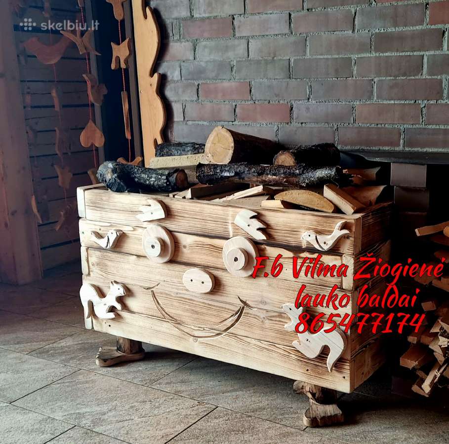 Sodo dekoracijos, lesyklėlės, inkilai - nuotraukos Nr. 38