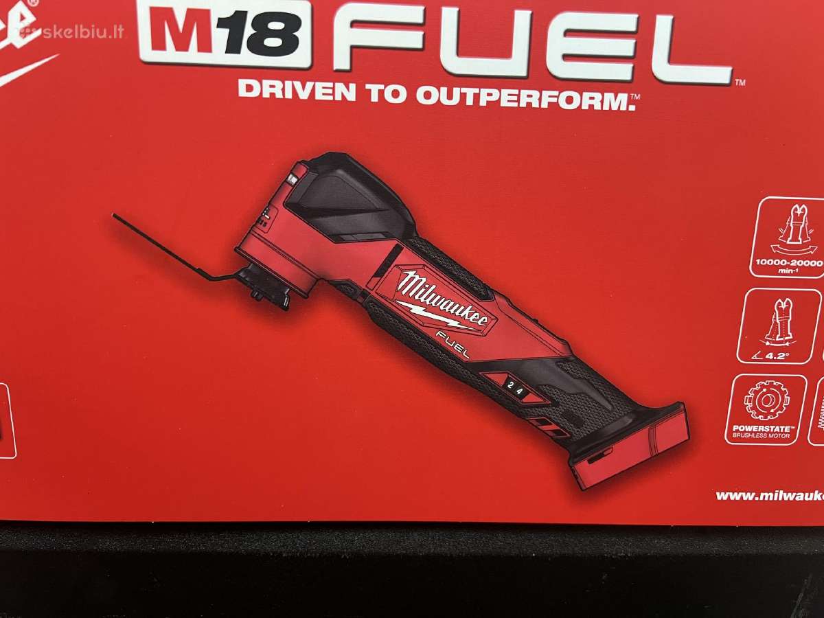 Daugiafunkcinis įrankis Milwaukee M18 Fmt - nuotraukos Nr. 2