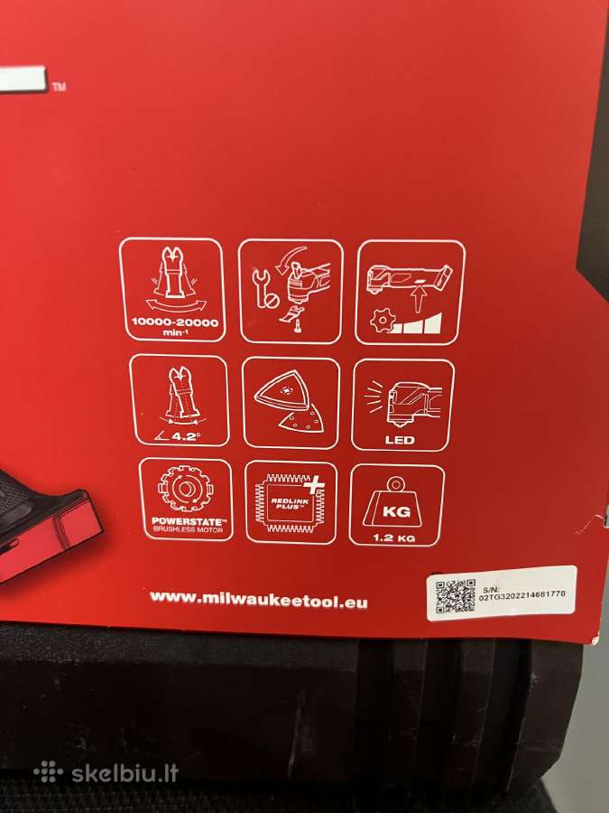 Daugiafunkcinis įrankis Milwaukee M18 Fmt - nuotraukos Nr. 3