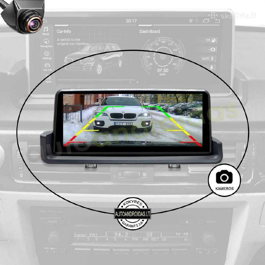 Bmw 3 E90, E91 2004-13 Android multimedia GPS/WiFi - nuotraukos Nr. 8