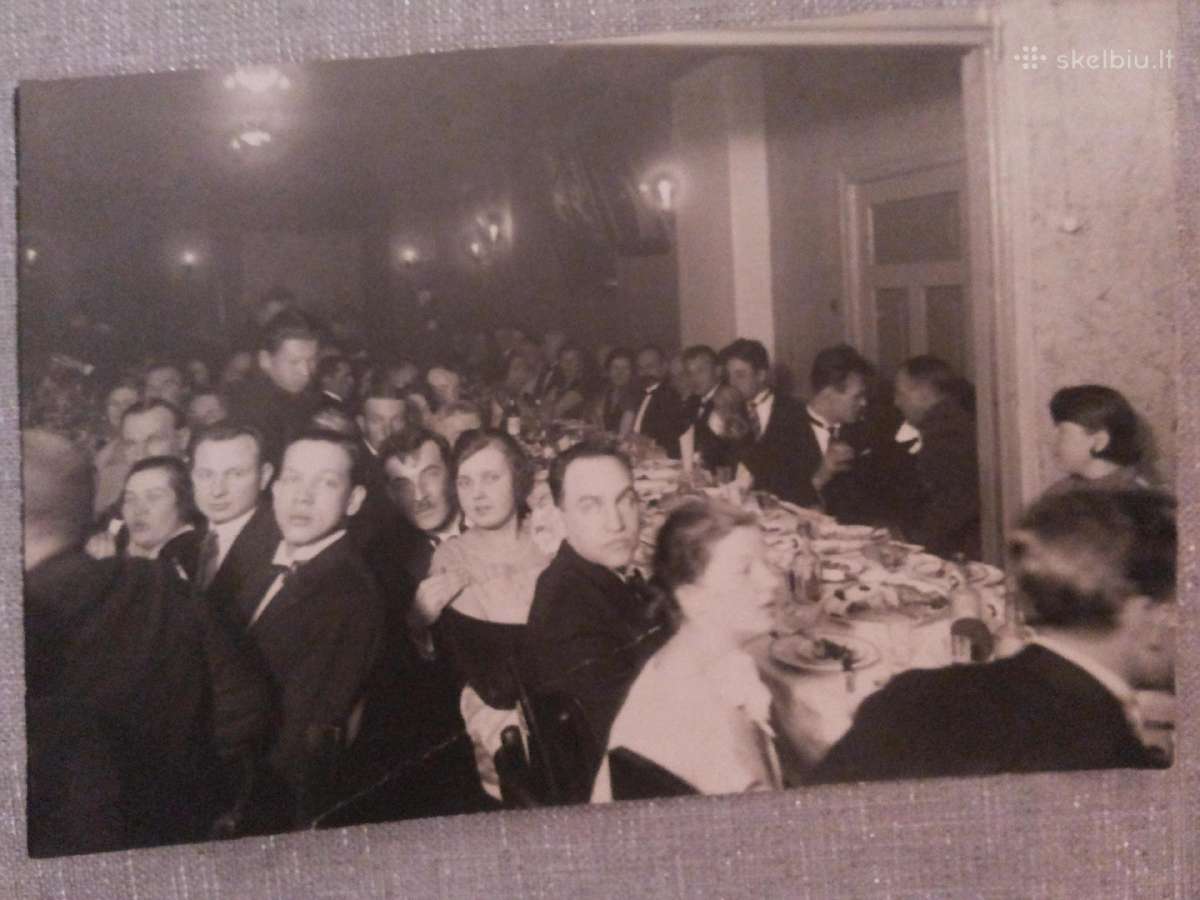 Nuotrauka, prieškario Lietuva iškilmės.
