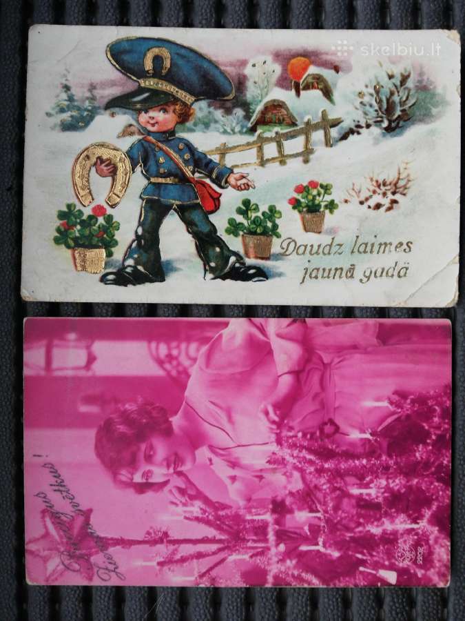 Atvirutės prieškario Latvija