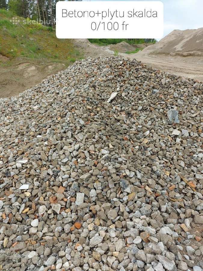 Žvyras,skalda,juodžemis, smėlis - nuotraukos Nr. 24