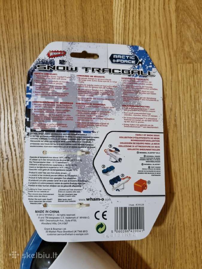 Sniego gniūžčių svaidyklė Snowball - nuotraukos Nr. 4