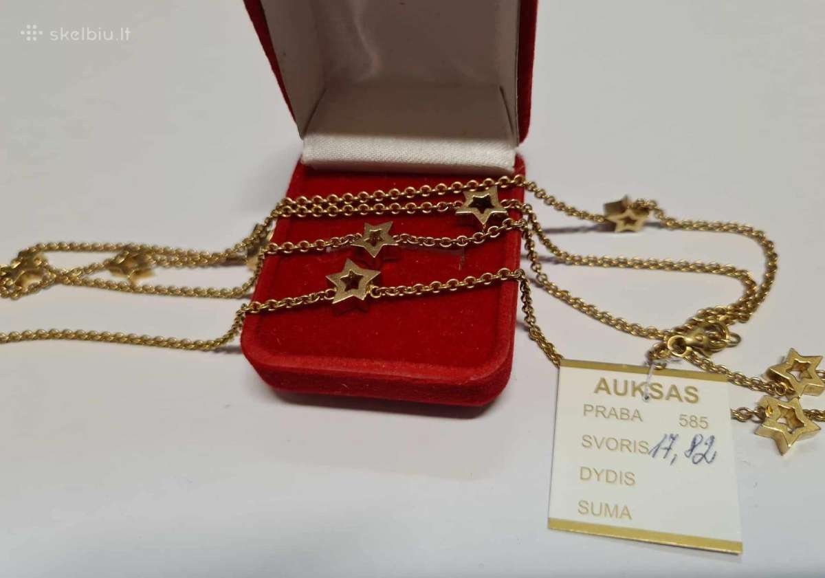 Auksinė Grandinėlė Praba 585