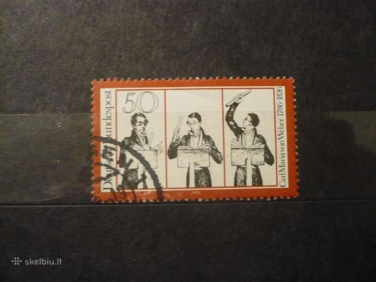1976 m. 150-osios kompozitoriaus Carlo Maria Weber
