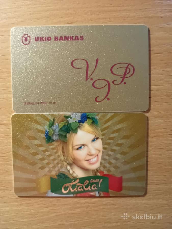 Bankrutavusio Ūkio banko nuolaidų kortelės
