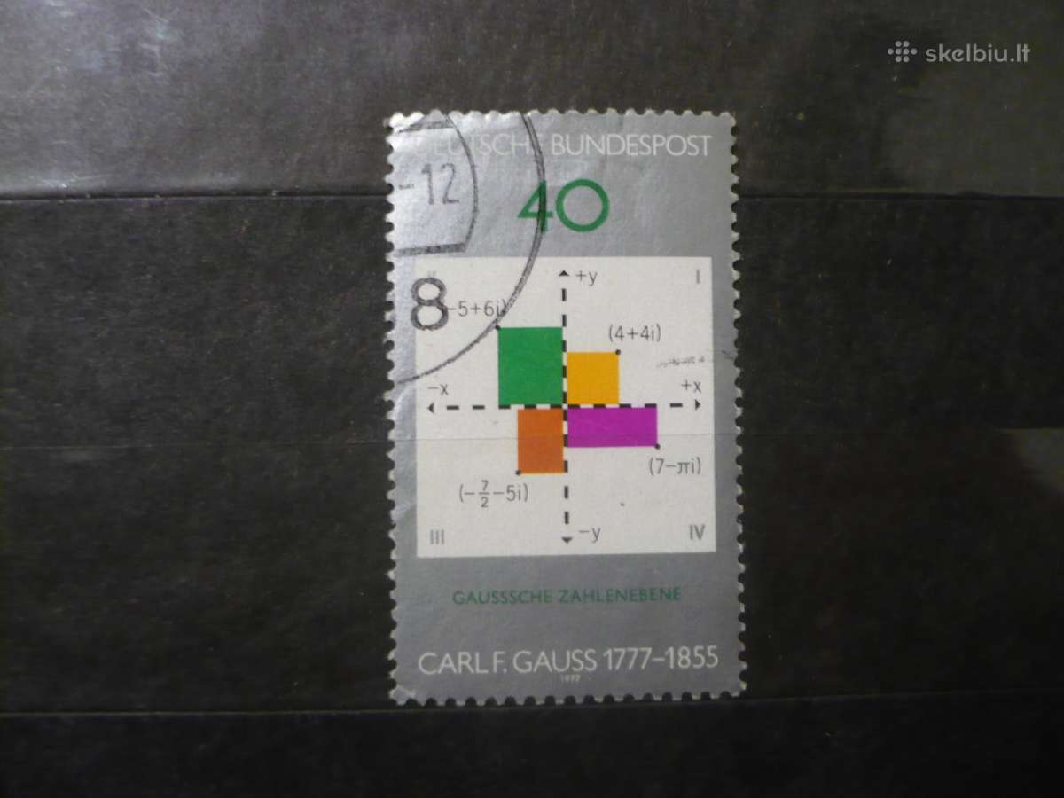 1977 m. 200-osios matematiko Carlo Friedricho Gaus