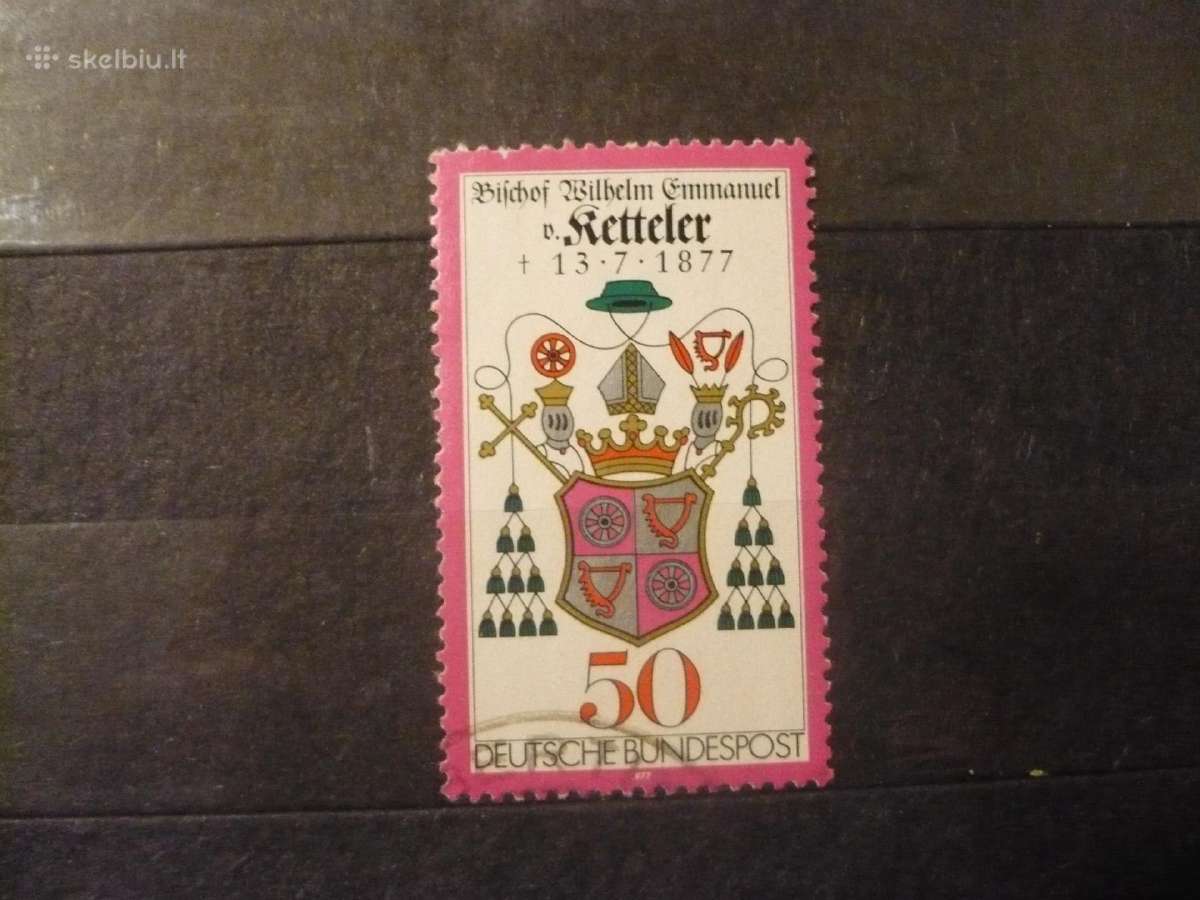 1977 100-osios ministro Wilhelmo Emmanuelio Kettel
