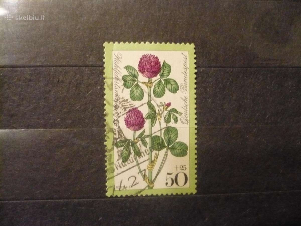 1977 metų labdaros pašto ženklai – gėlės