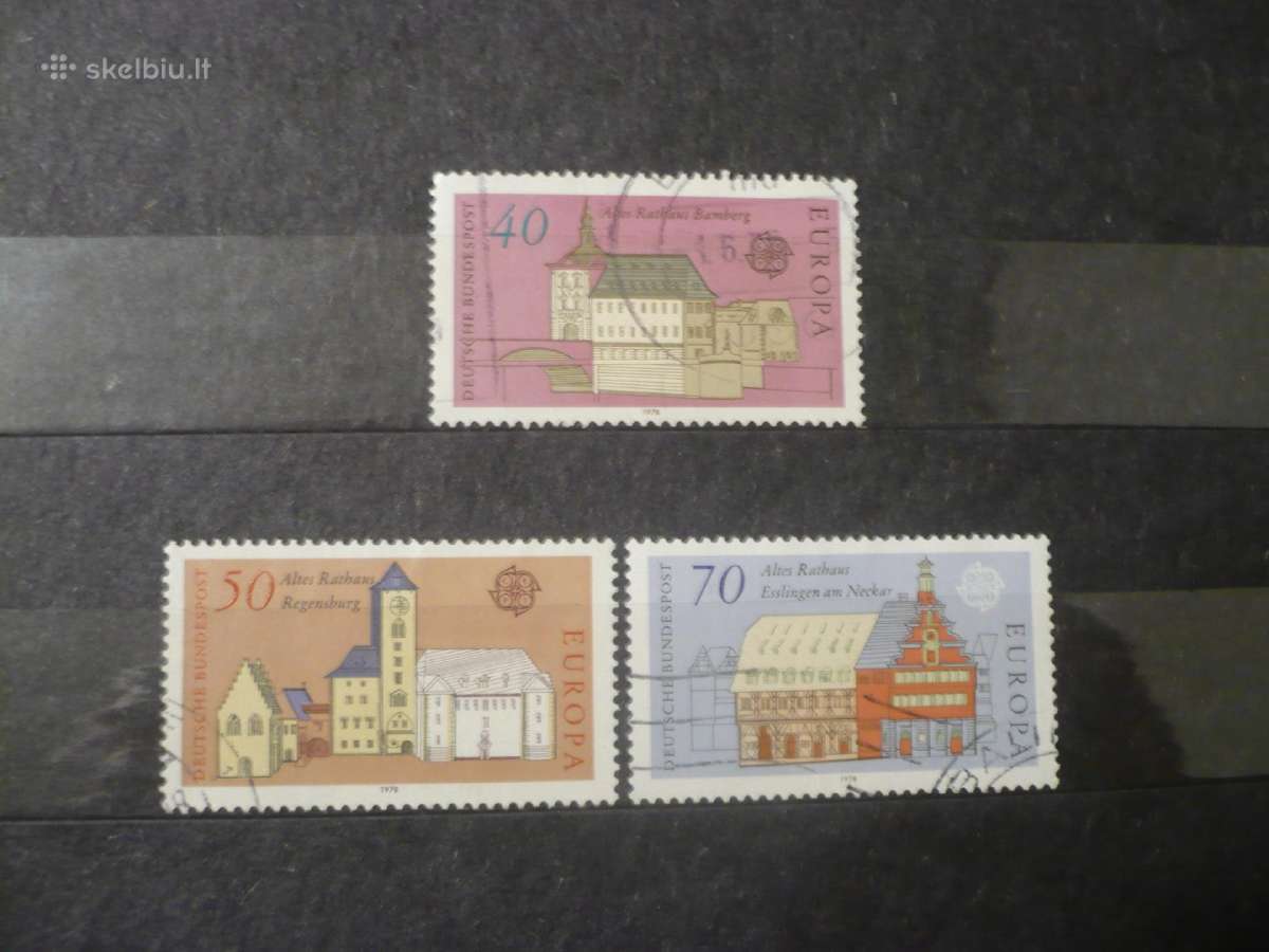1978 Europa pašto ženklai – paminklai