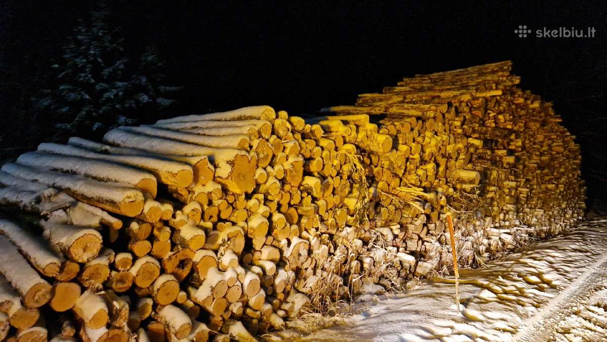 Malkos rąsteliais po 3 metrus, eglės rąstai po 6m - nuotraukos Nr. 15