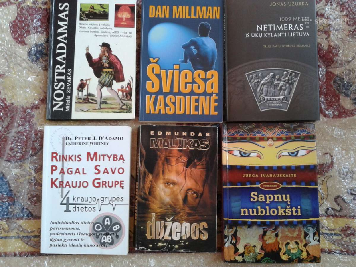 Parduodamos knygos - nuotraukos Nr. 10