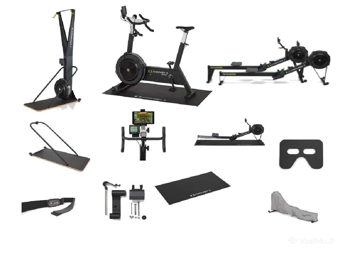 Concept2 Bikeerg+skierg Bundle+rowerg Bundle