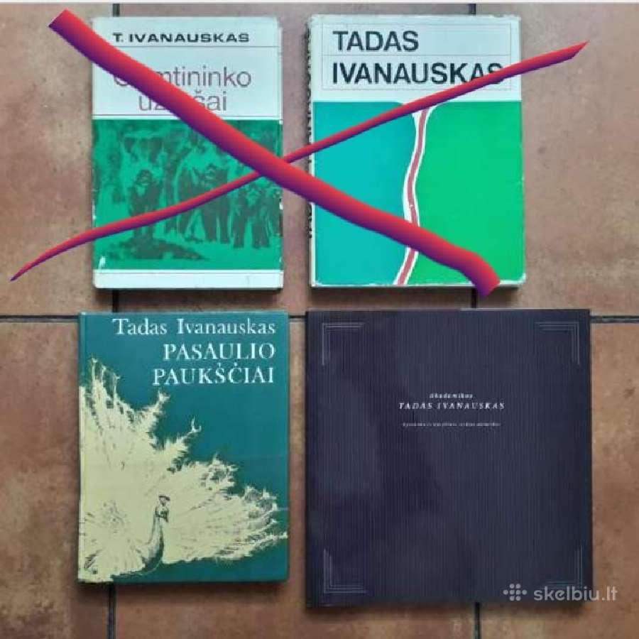 Tado Ivanausko knygos
