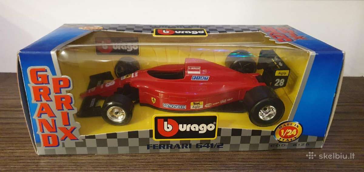 Ferrari Formule 1 modeliukai 1:24