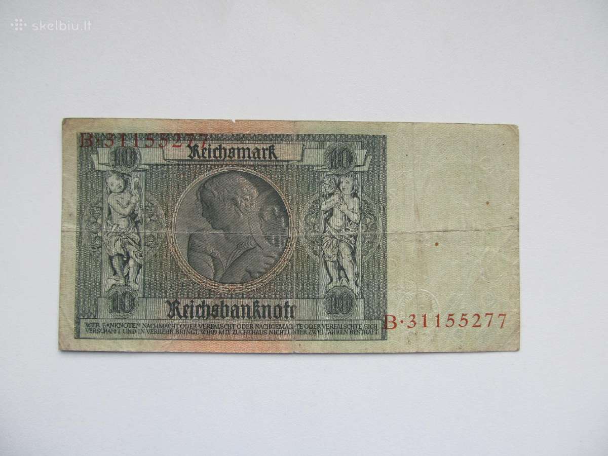 10 reichsmark , Vokietija , 1929 - nuotraukos Nr. 2