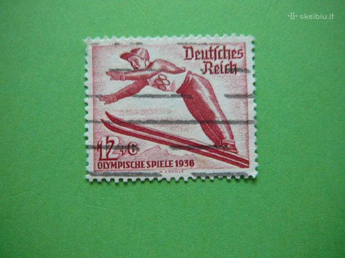 Olimpines ziemos Vokietija 1935 vkt601