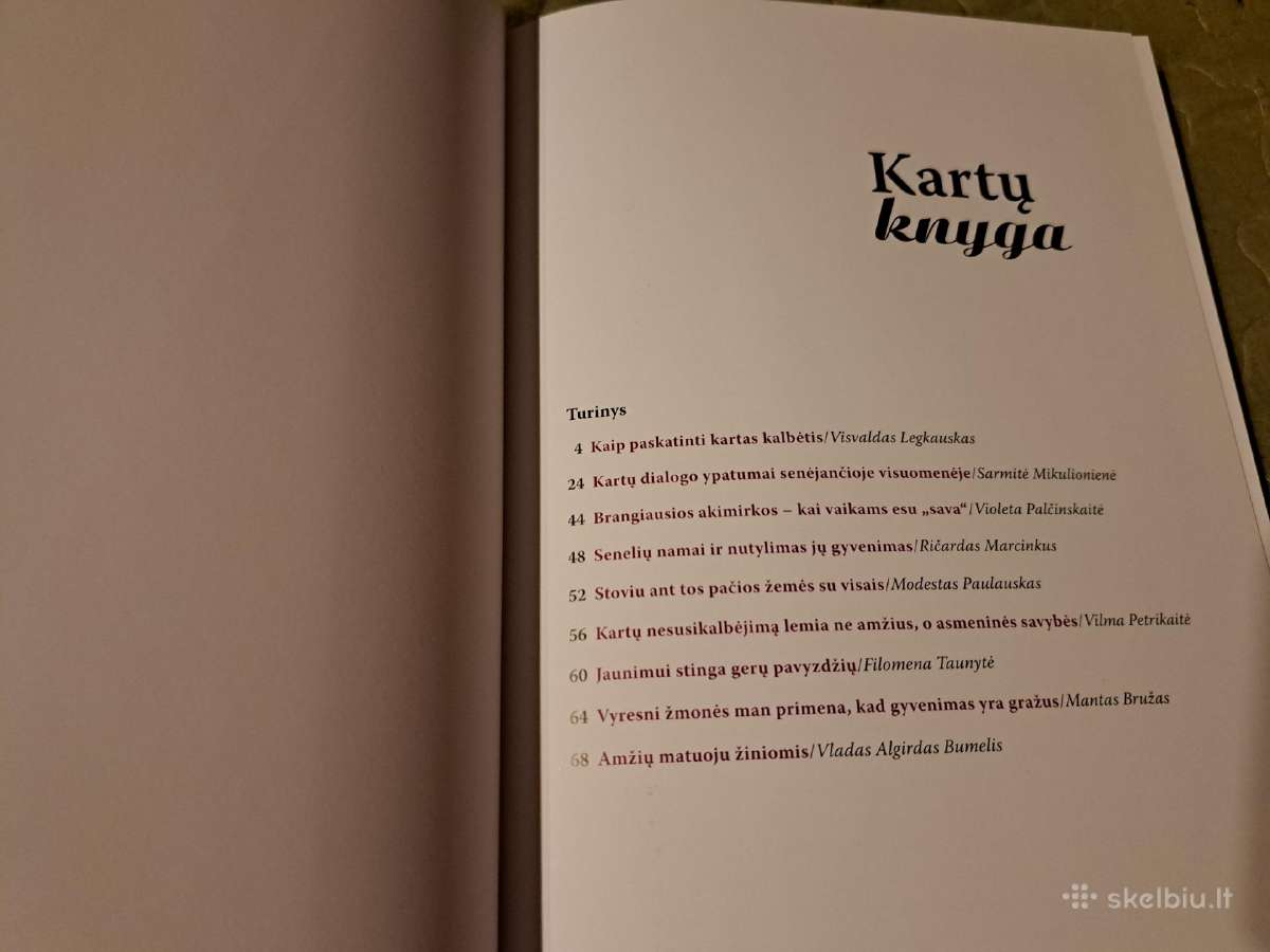 Kartų knyga - nuotraukos Nr. 2