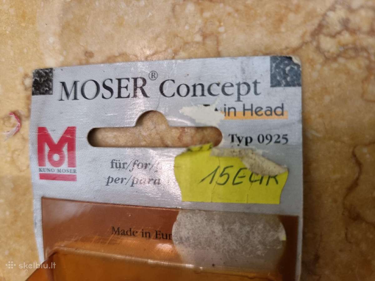 Moser barzdaskutei tinklelis 0925-7070 - nuotraukos Nr. 2
