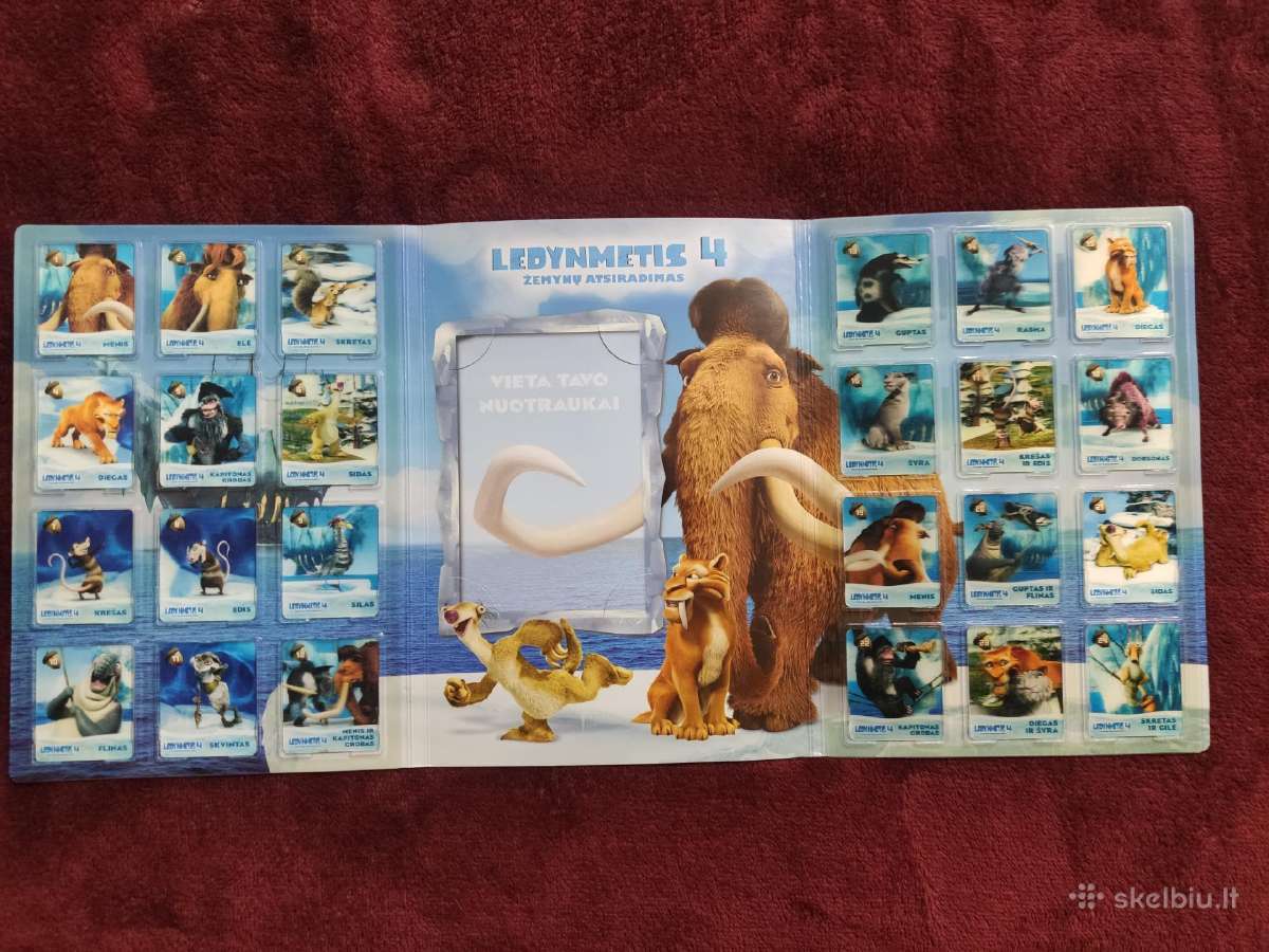 Ledynmetis 4 Žemynų atsiradimas 3D kortelių kolekc - nuotraukos Nr. 2
