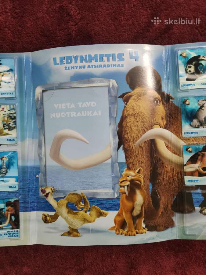 Ledynmetis 4 Žemynų atsiradimas 3D kortelių kolekc - nuotraukos Nr. 8