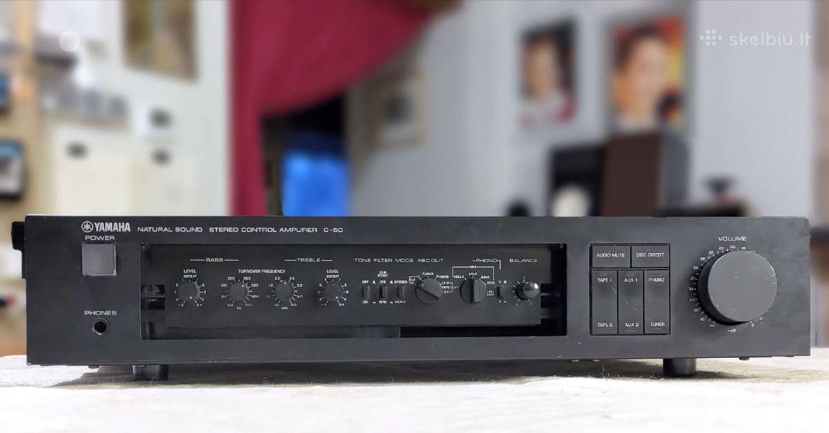 Yamaha NS C-50 pradinis stiprintuvas renovuotas