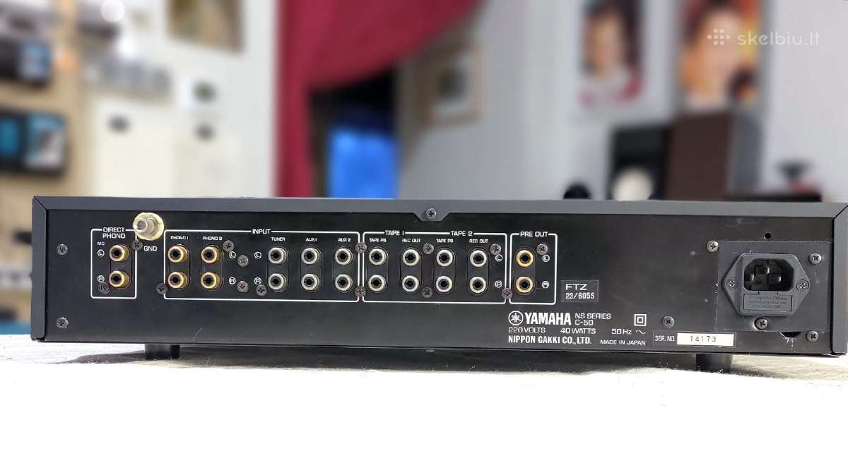 Yamaha NS C-50 pradinis stiprintuvas renovuotas - nuotraukos Nr. 2