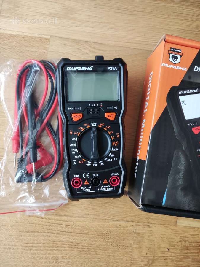 Multimetras richmeters rm102 - nuotraukos Nr. 3