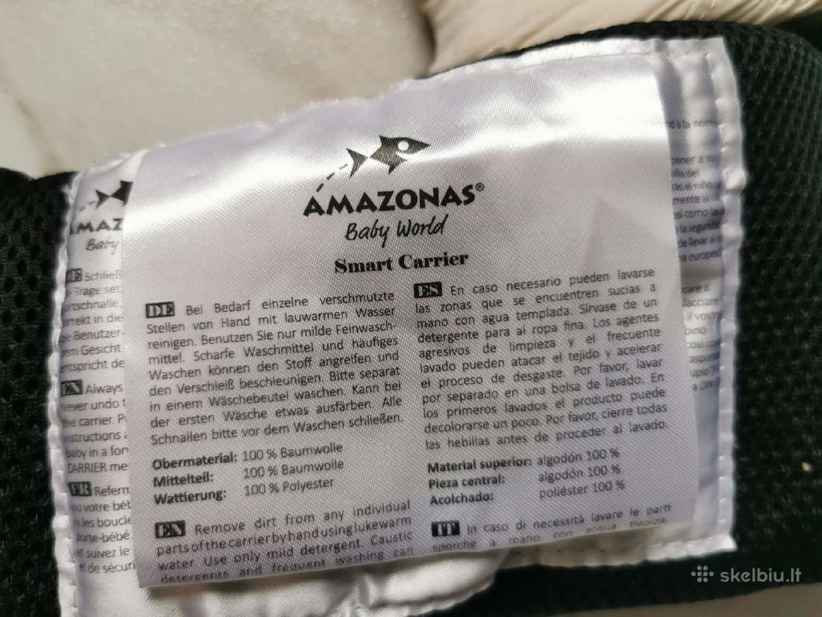 Amazonas smart ultra light nešioklė iki 15kg - nuotraukos Nr. 4