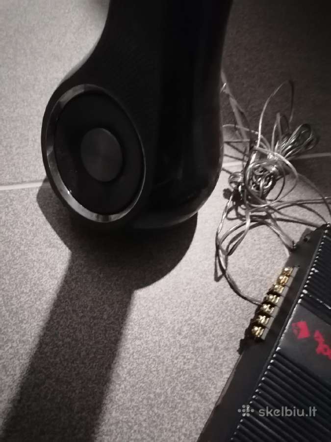 Parduodama mašinytės audio sistema. - nuotraukos Nr. 2
