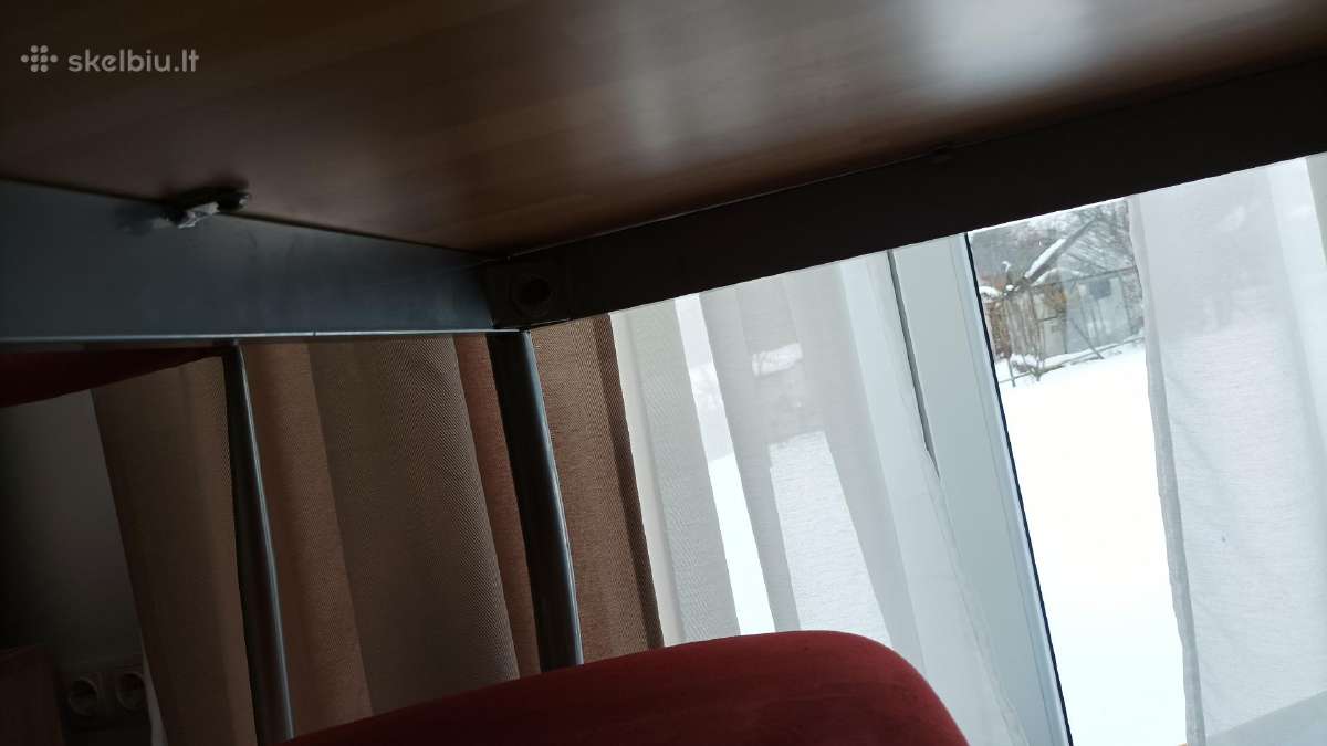 Stalas 120x80x74 (H) ir 4 kėdės, Italija - nuotraukos Nr. 9